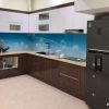 Tủ bếp melamine là 1 loại tủ bếp gỗ công nghiệp được sản xuất trên 1 dây chuyền công nghệ hiện đại.