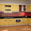 Tủ bếp gỗ tự nhiên tại Vietkit Home