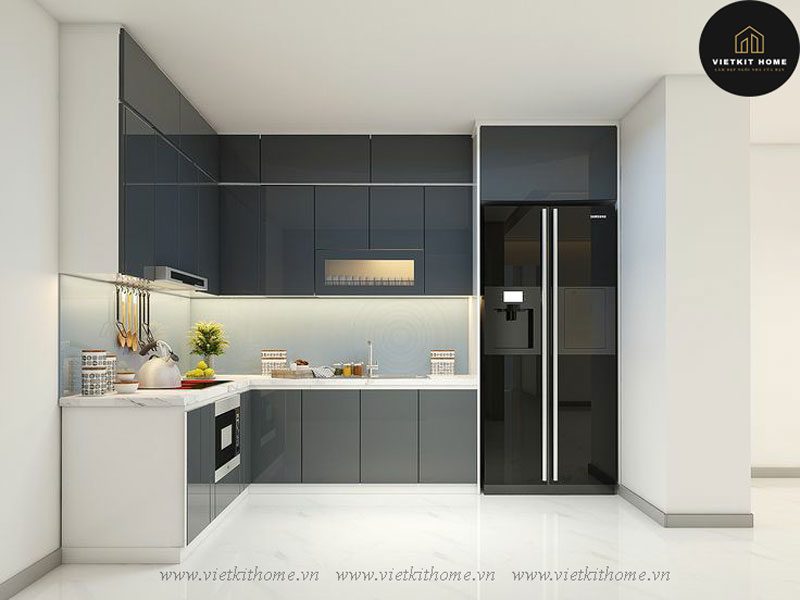 Mẫu tủ bếp đẹp 2022-Vietkit Home