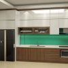 Tủ bếp melamine là 1 loại tủ bếp gỗ công nghiệp được sản xuất trên 1 dây chuyền công nghệ hiện đại.