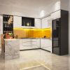 Tủ bếp melamine chữ U