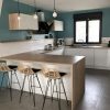 Xưởng Tủ Bếp Có Bàn Đảo Acrylic 2021, Nội Thất Tủ Bếp 2021