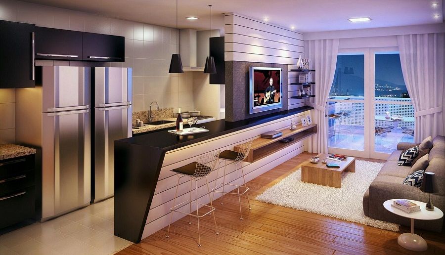 5tu-bep-co-quan-bar-mini-vietkithome Xưởng Nội Thất Tủ Bếp Có Quầy Bar tại Hà Nội- Vietkit Home