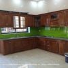 Mẫu Tủ Bếp Gỗ Sồi Nga Đẹp giá rẻ-vietkithome, Tủ Bếp Gỗ Sồi Nga