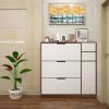 Mẫu tủ đựng giày Đẹp 2021 trong phòng khách- Vietkit Home