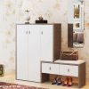 Mẫu tủ đựng giày Đẹp 2021 trong phòng khách- Vietkit Home