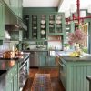 Tủ bếp melamine chữ U