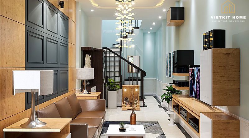 Mẫu thiết kế nội thất nhà ống đẹp nhất 2021-Vietkit Home