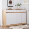 Mẫu tủ đựng giày Đẹp 2021 trong phòng khách- Vietkit Home