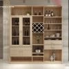 Mẫu tủ rượu Đẹp 2021 trong phòng khách- Vietkit Home