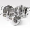 Bộ nồi Fivestar 5 món vung kính- Vietkit Home