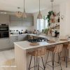 Vietkit Home chuyên làm tủ bếp có quầy bar uy tín