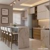Vietkit Home chuyên làm tủ bếp có quầy bar uy tín