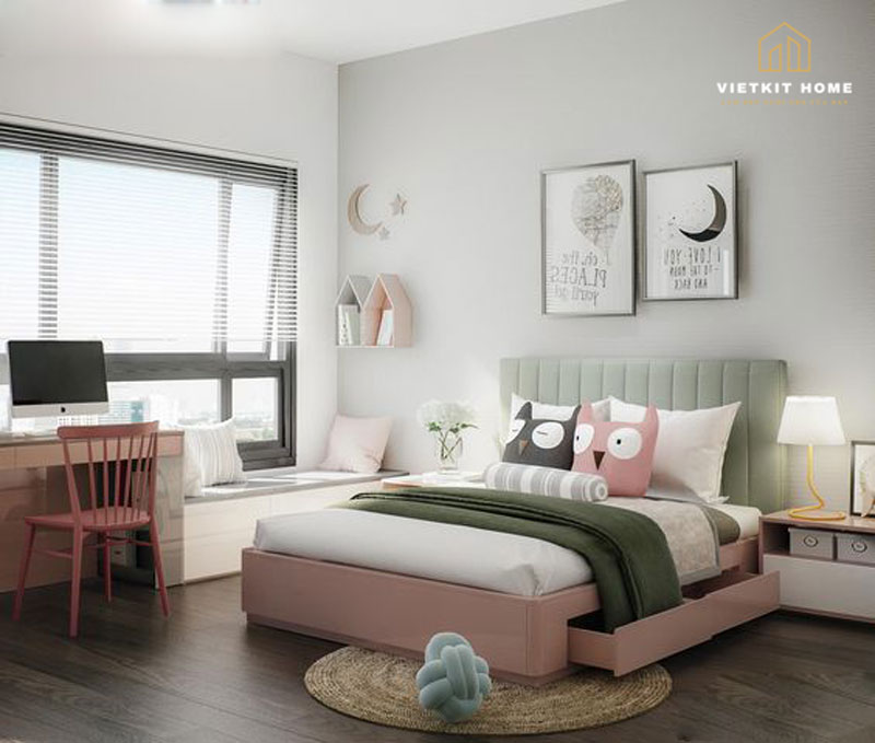 19mau-giuong-ngu-dep-vietkithome Nội Thất Vietkit Home chuyên thiết kế và thi công, phòng ngủ,giường ngủ đẹp. chất lượng.