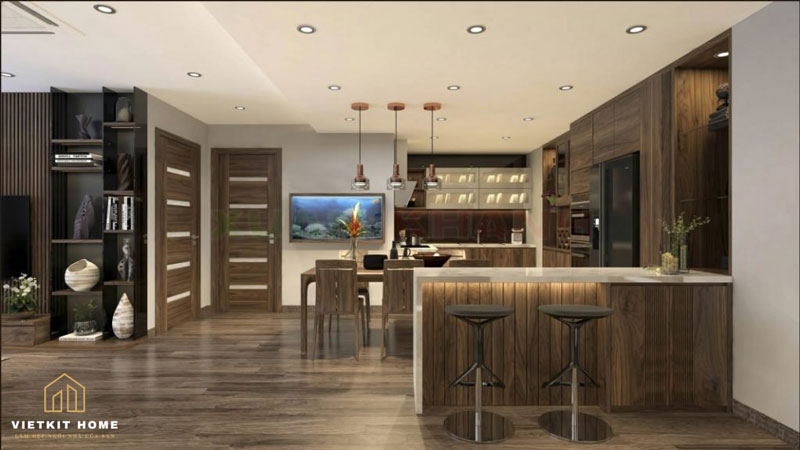 2tu-bep-co-quan-bar-mini-vietkithome Vietkit Home chuyên làm tủ bếp có quầy bar uy tín