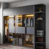 Tủ áo cánh kính, Xưởng Nội Thất Vietkit Home làm Tủ quần áo cánh kính uy tín giá tốt nhất thị trường.