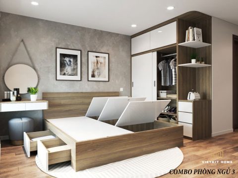 Combo phòng ngủ đẹp và giá tốt tại Vietkit Home