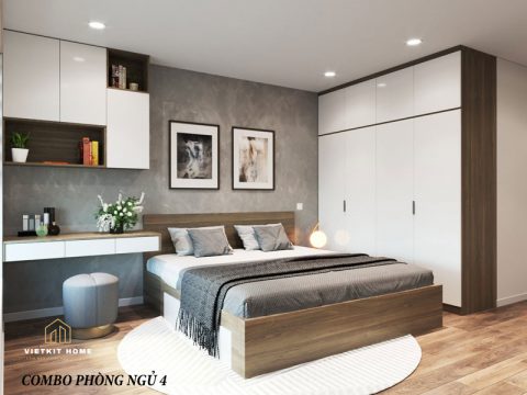Combo phòng ngủ đẹp và giá tốt tại Vietkit Home