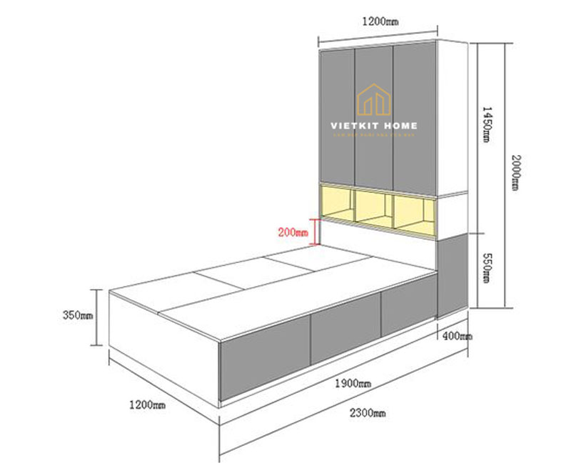 mau-giuong-tu-quan-ao-lien Nội Thất Vietkit Home chuyên thiết kế và thi công, phòng ngủ,giường ngủ đẹp. chất lượng.