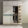 Mẫu tủ quần áo hiện đại phong cách sang trọng- Vietkit Home