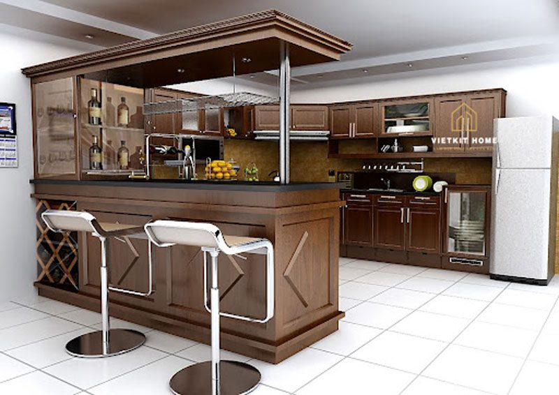 Vietkit Home làm Tủ Quầy Bar đẹp giá rẻ tại Hà Nội