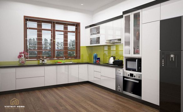 Tủ bếp nhựa composite- Vietkit Home 0865.283.168