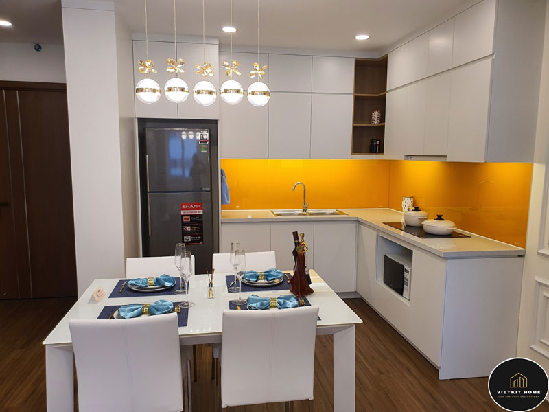11tu-bep-inox-canh-kinh-hop-kim-nhom-vietkithome Tủ Bếp Inox Cánh Mdf- Vietkit Home