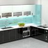 Tủ Bếp Inox Cánh Kính Cường Lực- Vietkit Home