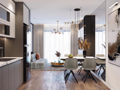 Thiết kế thi công Nội Thất Chung Cư tại Mỹ Đình- Vietkit Home