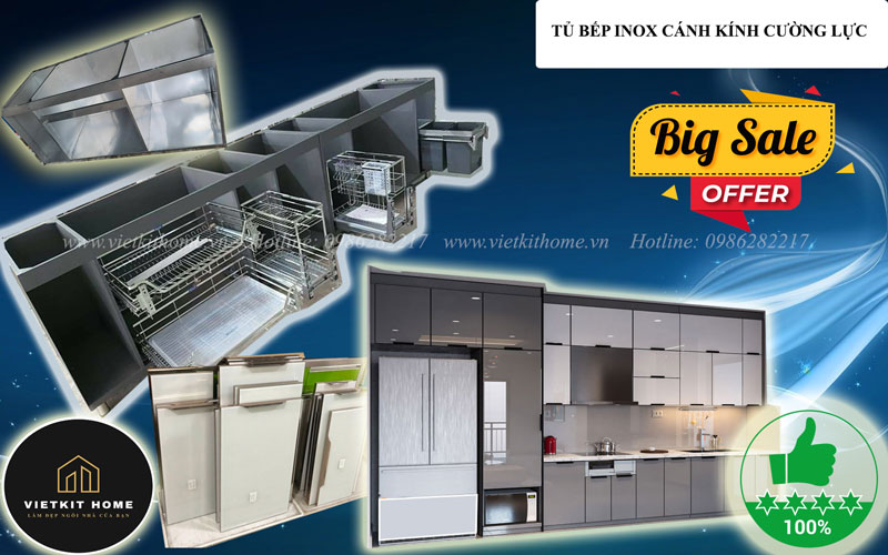 tu-inox-Canh-kinh-cuong-luc-khuyen-mai-cuoi-nam-vietkithome Tủ Bếp Inox Cánh Kính Cường Lực giá rẻ nhất Hà Nội www.vietkithome.vn |Hotline: 0865.283.168