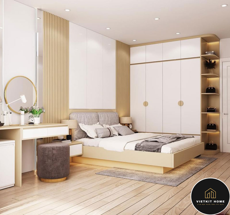 2thiet-ke-noi-that-phong-ngu-chung-cu-vietkithome Combo Phòng ngủ đẹp giá rẻ- Vietkit Home