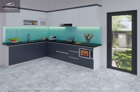 Làm Tủ Bếp tại Mỏ Thổ Minh Đức Việt Yên Bắc Giang Cho Nhà Mr. Hiếu