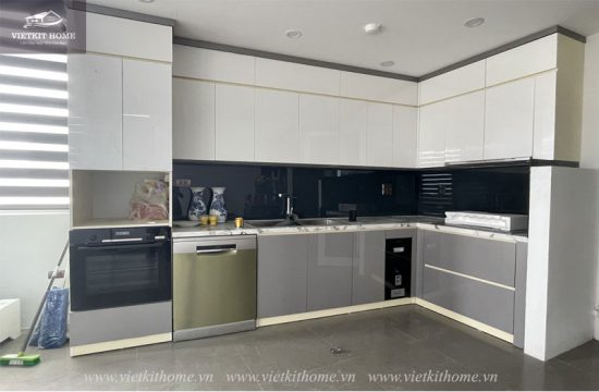 Làm Tủ bếp Picomat An Cường tại Trường Lâm Long Biên Hà Nội