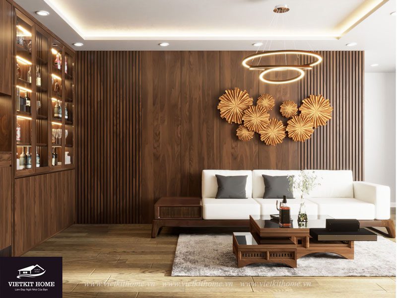Thiết Thiết kế nội thất chung cư Eurowindow Đông Trù- Gia đình chị Ánh Anh Tuấn. Phòng Kháchkế nội thất chung cư Eurowindow Đông Trù- Gia đình chị Ánh Anh Tuấn. Phòng Khách
