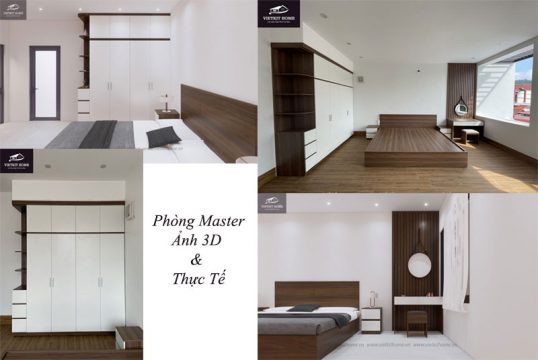 Thiết Kế-Thi Công Nội Thất tại Minh Đức Việt Yên Bắc Giang gia đình Anh Viên Chị Gắng