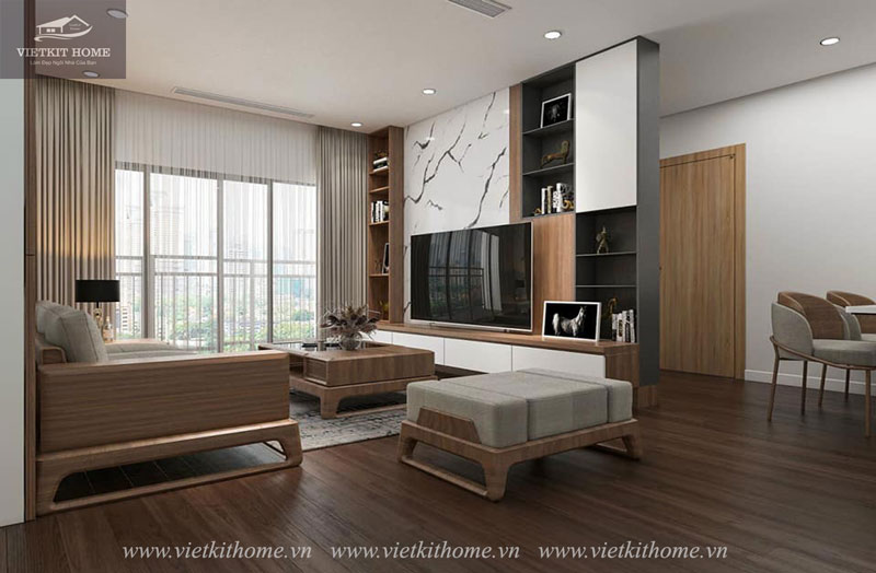 Vietkit Home thiết kế-thi công Nội Thất hiện đại giá rẻ tại Long Biên Hà Nội