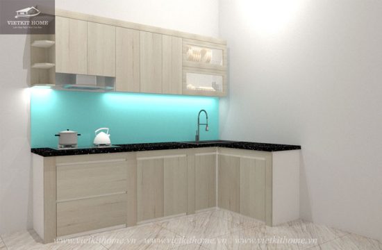 Làm Tủ Bếp Nhựa Picomat tại Đức Giang Long Biên giá rẻ