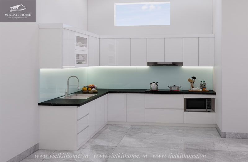 Tủ Bếp Picomat Tại Đông Anh - Hà Nội, Gia Đình Anh Quang Thu