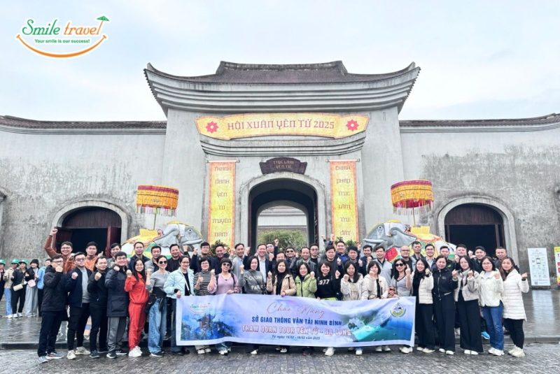 feedback đoàn tour yên tử