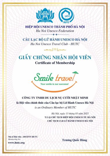 giay-chung-nhan-hoi-vien-CLB-Lu-Hanh-UNESCO-HN-smiletravel top 10 công ty du lịch uy tín ở hà nội smiletravel du lịch nụ cười
