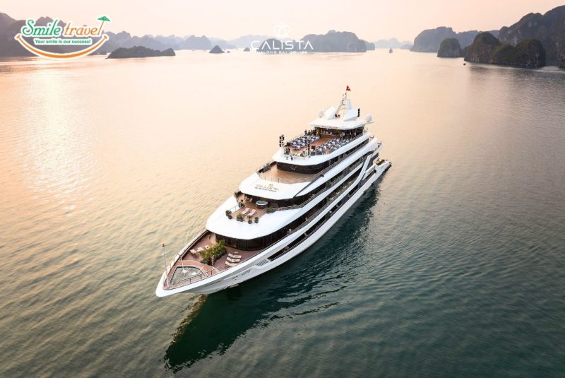 overview-calista-cruise-halong-smiletravel-dulichnucuoi du thuyền hạ long 5 sao