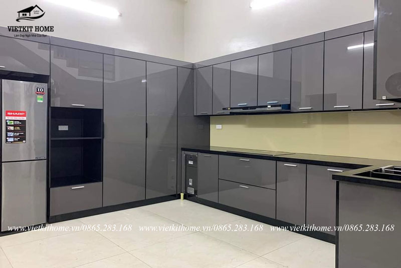 tủ bếp inox thông minh